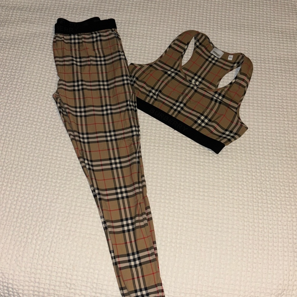 Burberry two piece set